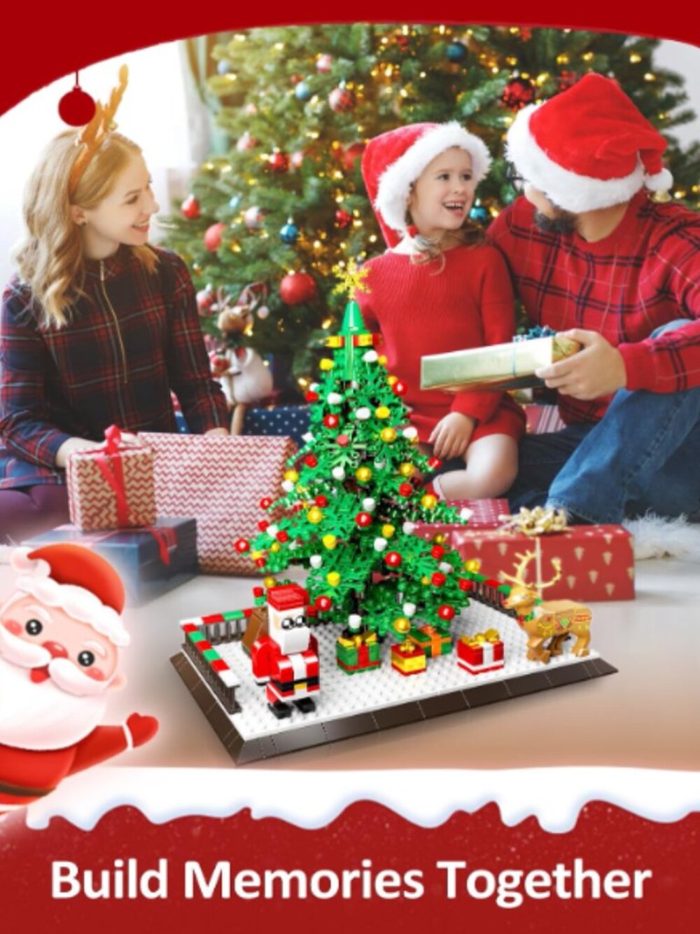 Christmas Tree Building Blocks - Picture 2 of 7